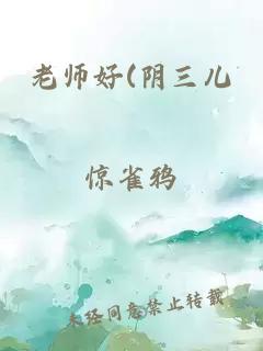 老师好(阴三儿