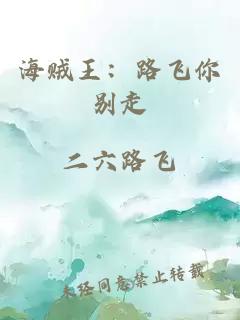 海贼王：路飞你别走